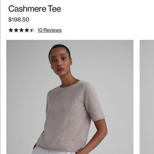 Club Monaco Cashmere Tee